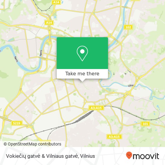 Vokiečių gatvė & Vilniaus gatvė map