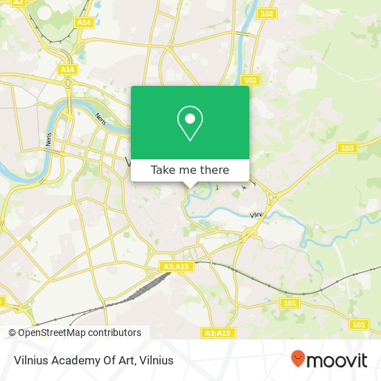 Vilnius Academy Of Art map