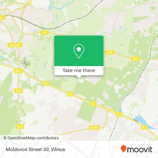 Moldovos Street 30 map