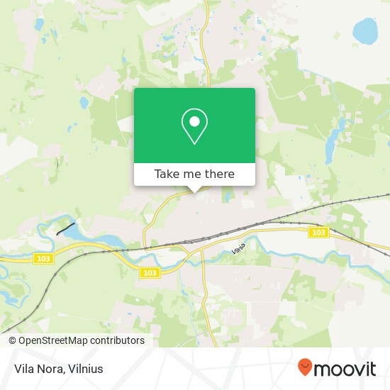 Vila Nora map