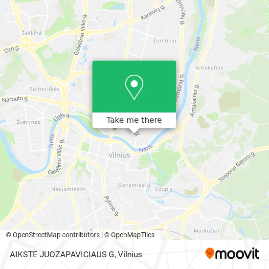 Карта AIKSTE JUOZAPAVICIAUS G