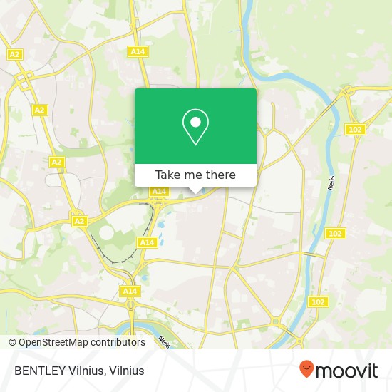 BENTLEY Vilnius map
