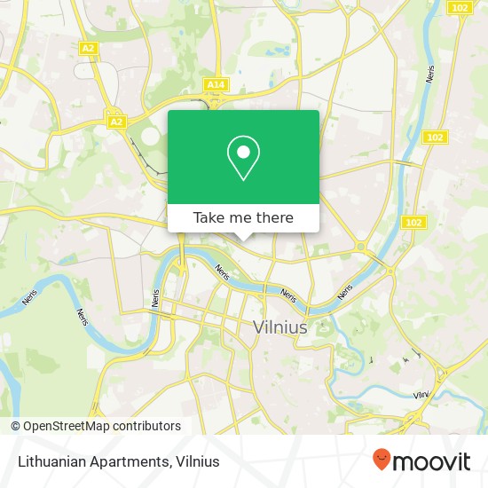 Lithuanian Apartments map