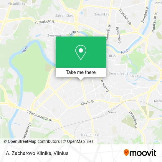 Карта A. Zacharovo Klinika