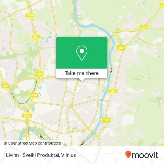 Livinn - Sveiki Produktai map