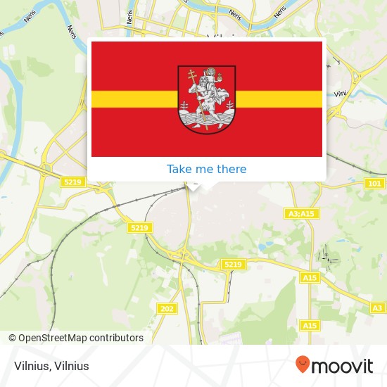 Карта Vilnius