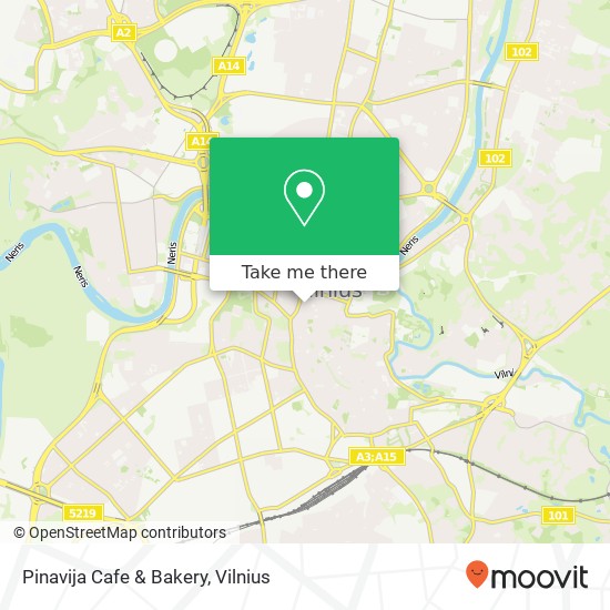 Карта Pinavija Cafe & Bakery