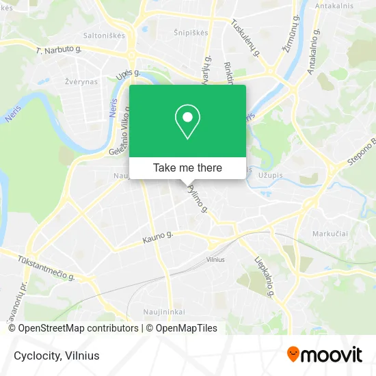 Карта Cyclocity