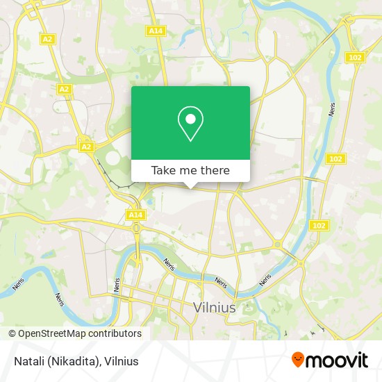 Natali (Nikadita) map