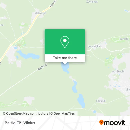 Карта Balžio Ež.