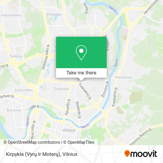 Kirpykla (Vyrų Ir Moterų) map
