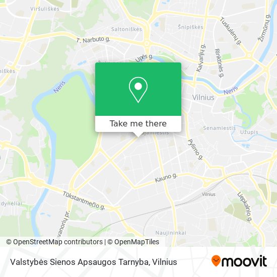 Valstybės Sienos Apsaugos Tarnyba map