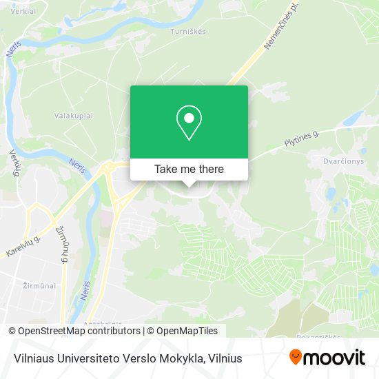 Карта Vilniaus Universiteto Verslo Mokykla