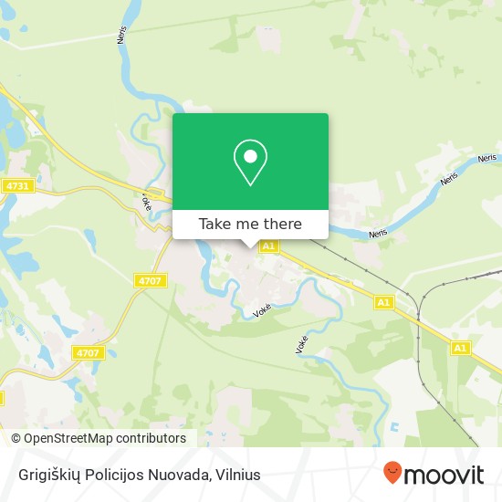 Grigiškių Policijos Nuovada map