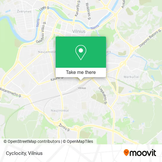 Карта Cyclocity