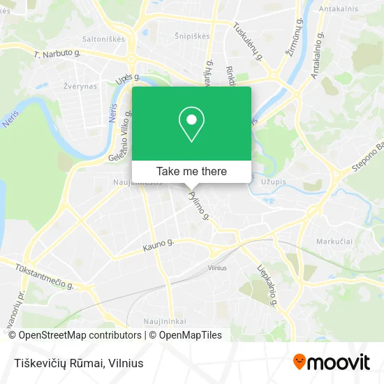Tiškevičių Rūmai map