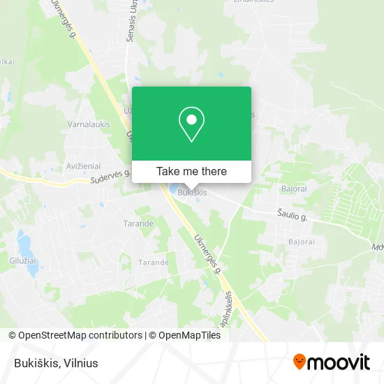 Карта Bukiškis