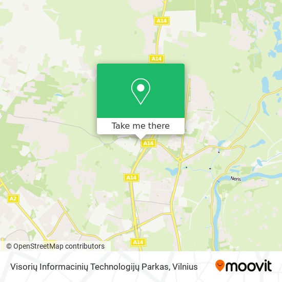 Visorių Informacinių Technologijų Parkas map