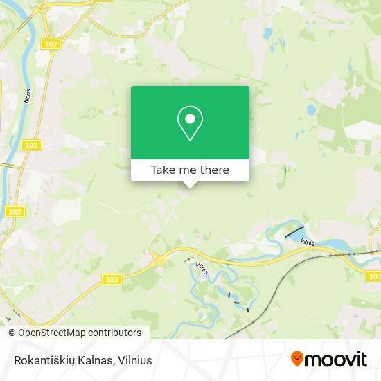Rokantiškių Kalnas map