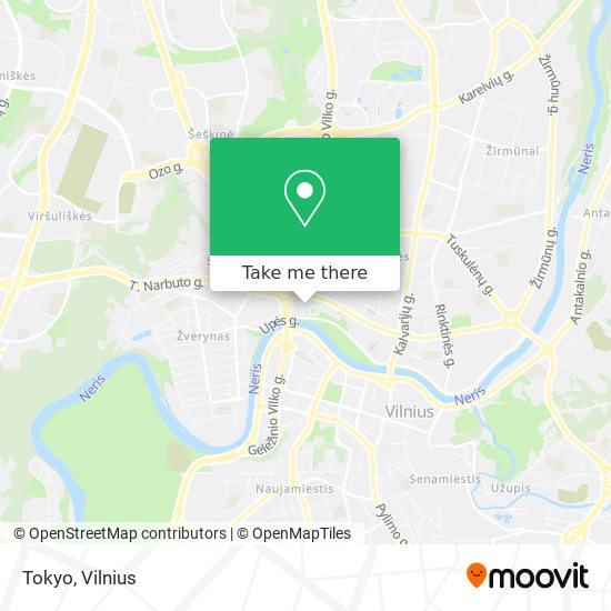Карта Tokyo