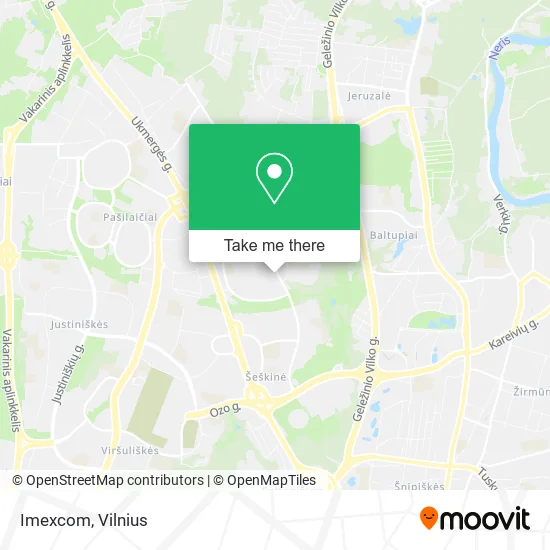 Карта Imexcom