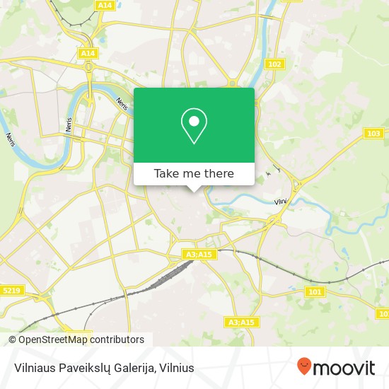 Vilniaus Paveikslų Galerija map