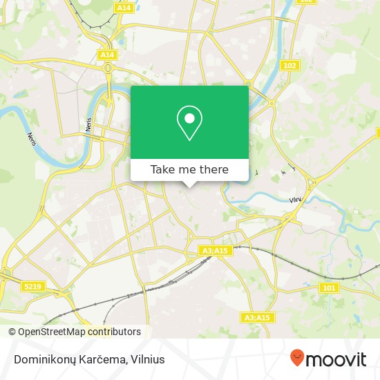 Dominikonų Karčema map