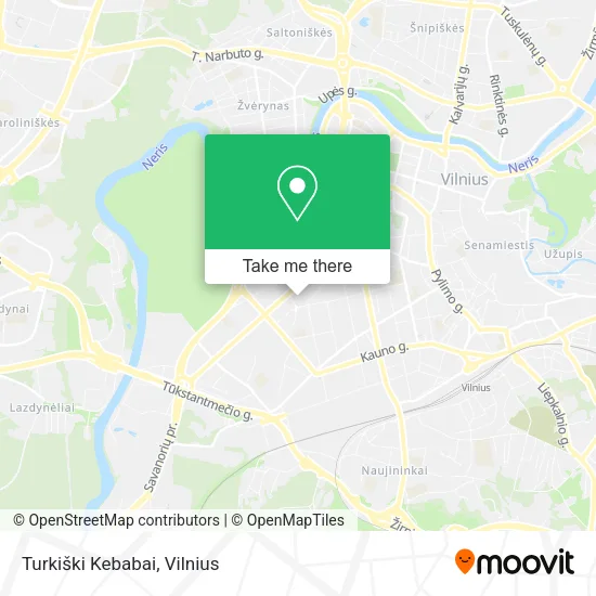 Карта Turkiški Kebabai