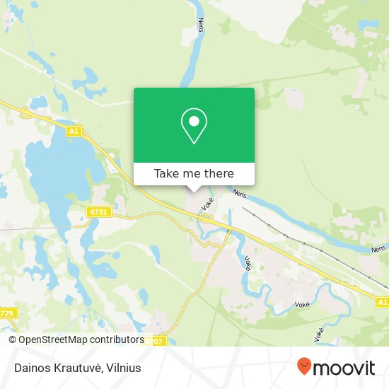 Dainos Krautuvė map