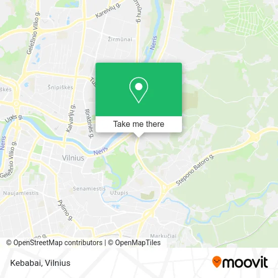 Карта Kebabai