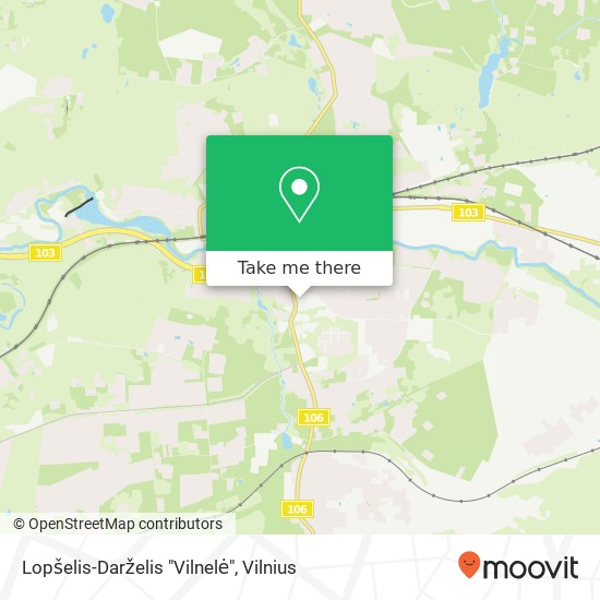 Lopšelis-Darželis "Vilnelė" map