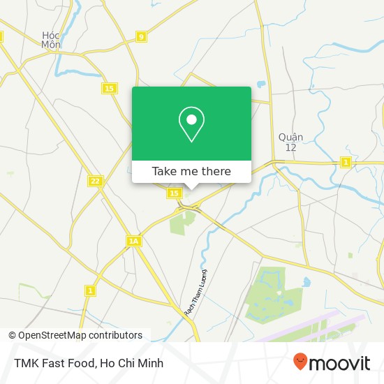 TMK Fast Food map