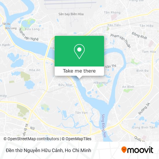 Đền thờ Nguyễn Hữu Cảnh map