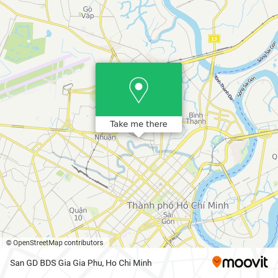 San GD BDS Gia Gia Phu map