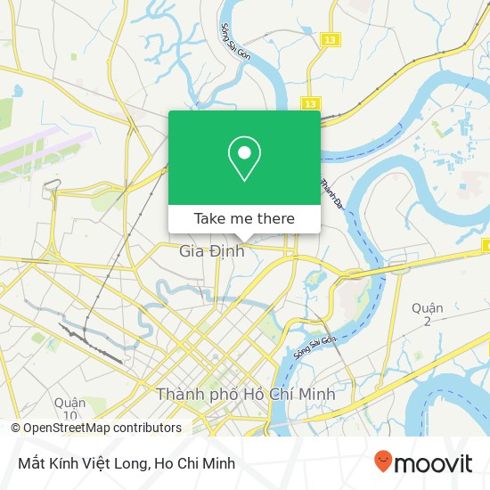 Mắt Kính Việt Long map