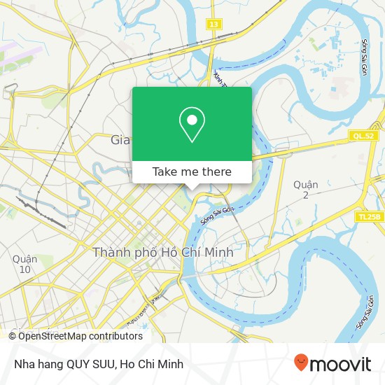 Nha hang QUY SUU map