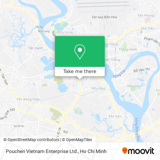 Pouchen Vietnam Enterprise Ltd. map