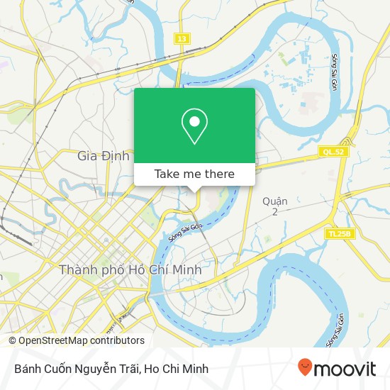 Bánh Cuốn Nguyễn Trãi map