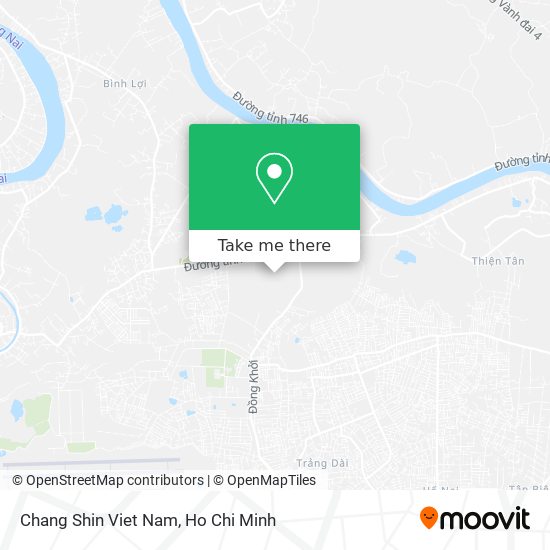 Chang Shin Viet Nam map