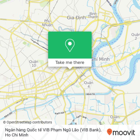 Ngân hàng Quốc tế VIB Phạm Ngũ Lão (VIB Bank) map