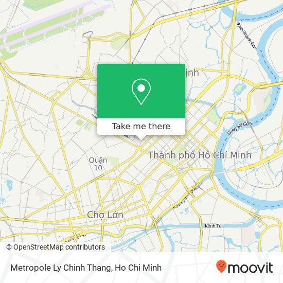 Metropole Ly Chinh Thang map