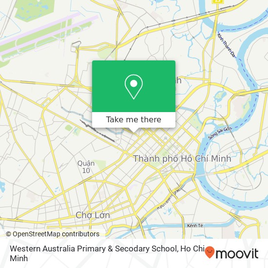 Western Australia Primary & Secodary School map