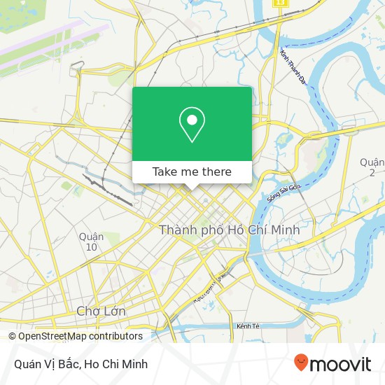 Quán Vị Bắc map