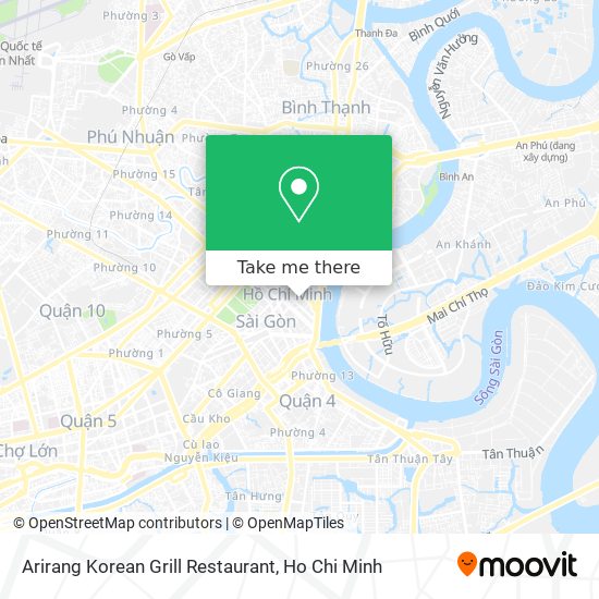 Arirang Korean Grill Restaurant map