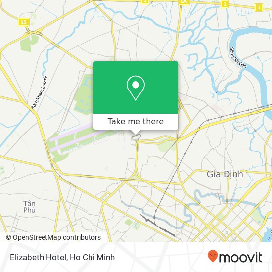 Elizabeth Hotel map