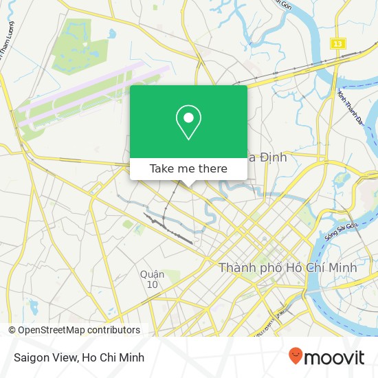 Saigon View map