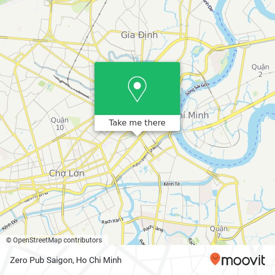 Zero Pub Saigon map