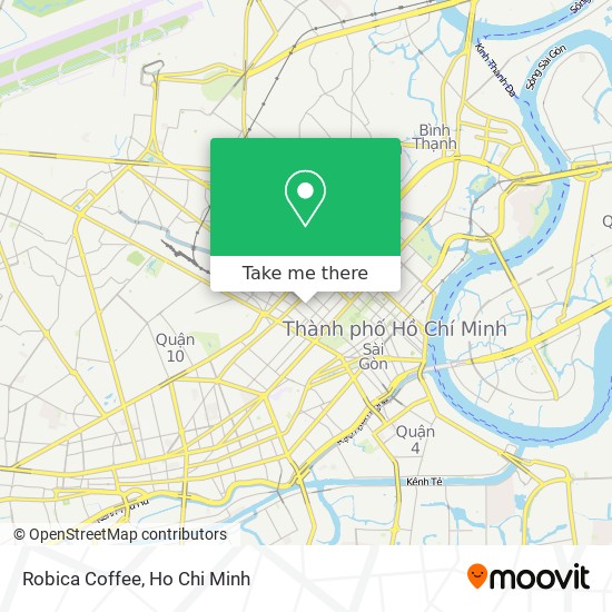 Robica Coffee map