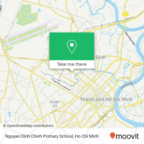 Nguyen Dinh Chinh Primary School map