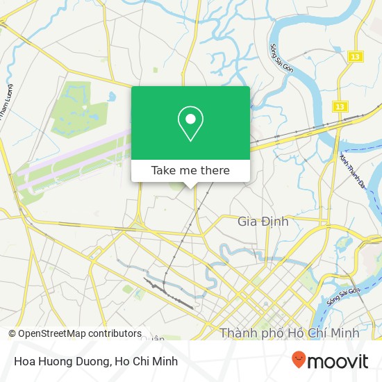 Hoa Huong Duong map